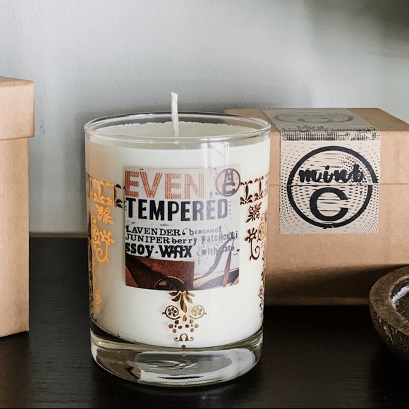 MINT Conditioned {EVEN TEMPERED} SOY VEGAN CANDLE - Picture 2 of 7